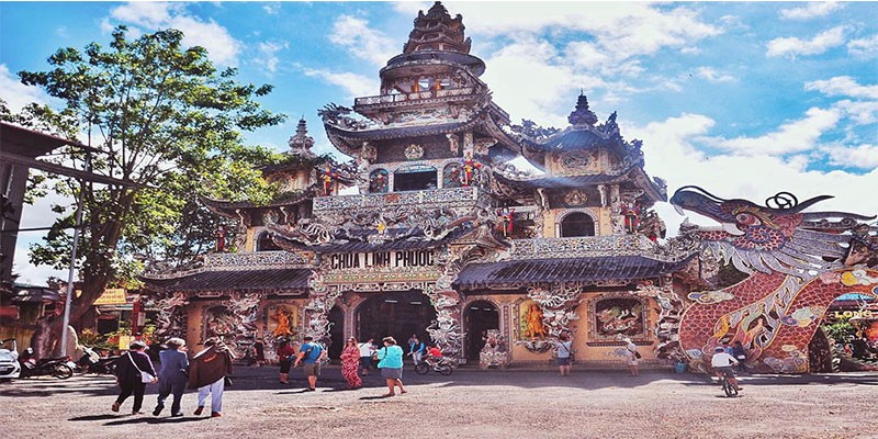 Tour du lịch 6 chùa đẹp nhất Đà Lạt