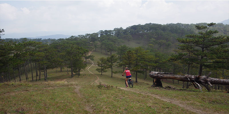 Dragon back mountain biking tour